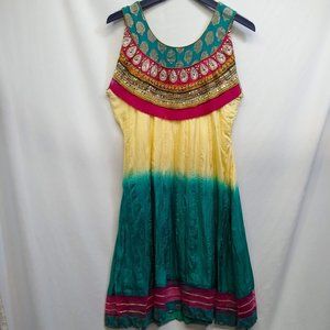 Egypt Cleopatra dress sequin collar